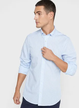 Striped Slim Fit Shirt