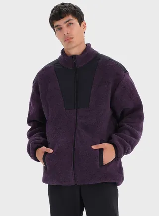 Pocket Zippered Sweatshirt