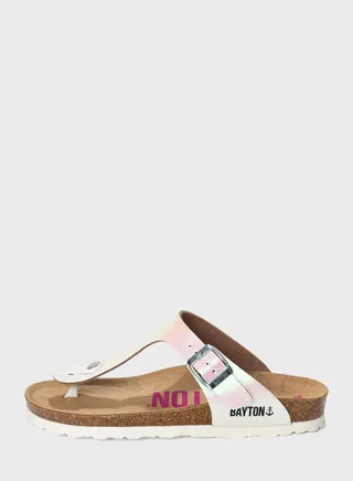 Mercure T Bar Wedge Sandals