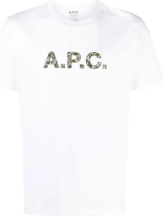 logo-print T-shirt