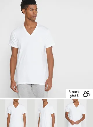 3 Pack V-Neck T-Shirt