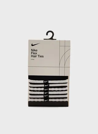 6 Pack Logo Flex Hair Tie