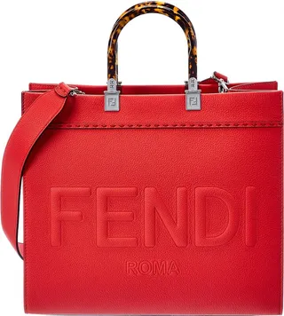 FENDI Sunshine Medium Leather Tote