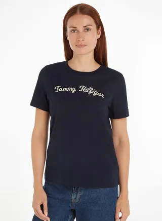Crew Neck Logo Detail T-Shirt