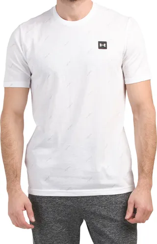 All Over Logo Print Sportstyle Tee