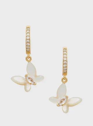 Butterfly Drop Earrings