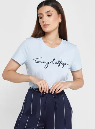 Crew Neck Logo T-Shirt