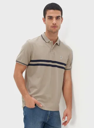 Striped Polo