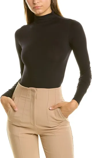 Vince Mock Neck Bodysuit