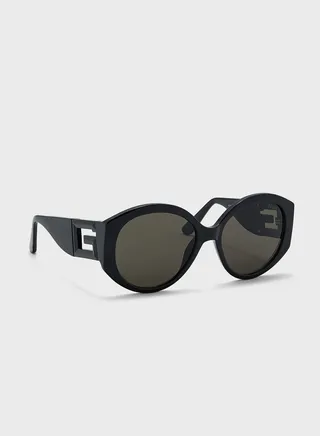 Half Frame Shape Sunglasses
