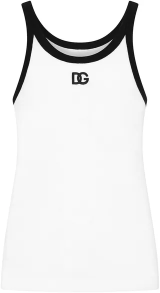 Logo-Print Tank Top