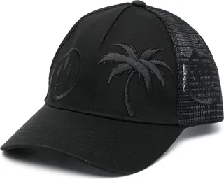 Palm Tree-Patch Trucker Hat