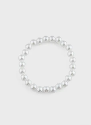 5 Pack Mix Metal Pearl Bracelet