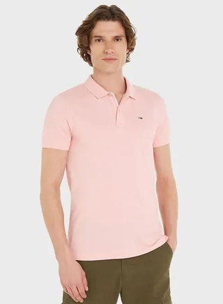 Logo Slim Fit Polo