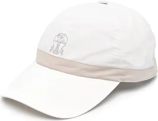 Embroidered-Logo Cap