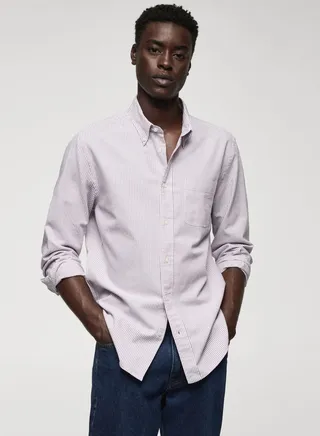Stripe Regular Fit Shirt