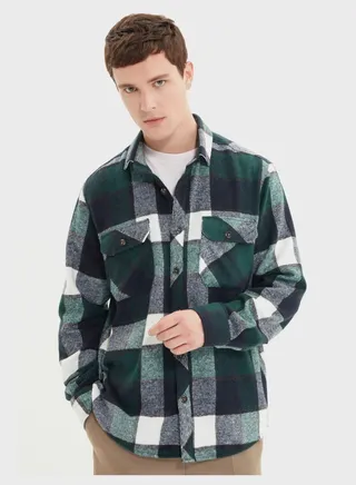 Checked Regular Fit Shirt