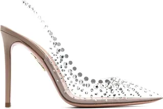 Starburst 105mm pointed-toe pumps
