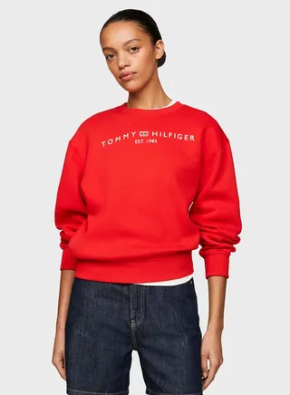 Crew Neck Logo Sweatshirt