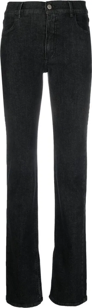 Split-Hem Bootcut Jeans