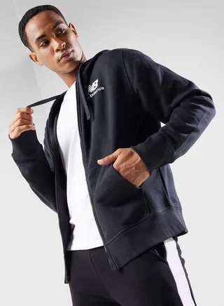 Essential Stacked Logo Hoodie