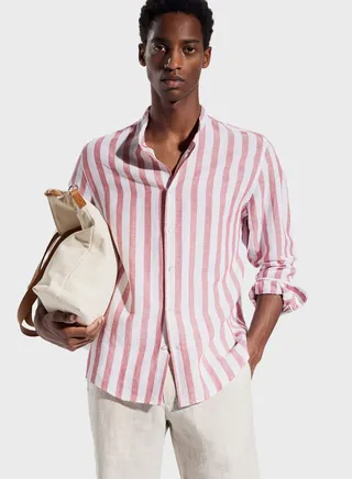 Striped Slim Fit Shirt