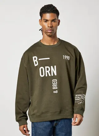 Slogan Sweatshirt