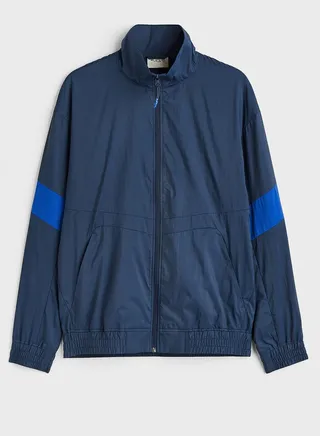 Water-Repellent Track Jacket