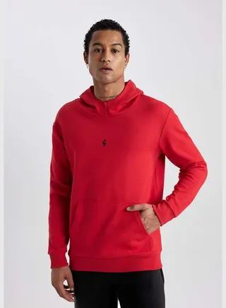 Man Sweatshirt Hooded Long Sleeve