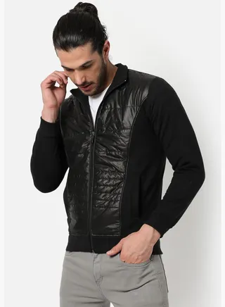 High Neck Bomber Jacket