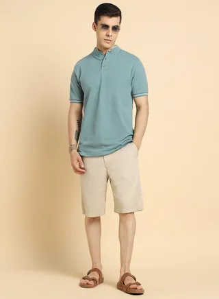 Cotton Solid T-Shirts for Men
