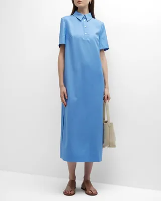 Bira Midi Polo Shirtdress
