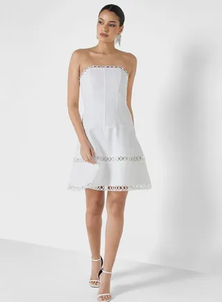 Starp Cut Out Detail Dress