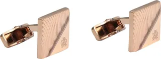 Cufflinks And Tie Clips Rose Gold