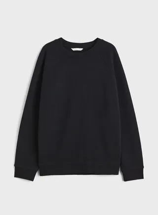 Crew Neck Knitted Sweatshirt