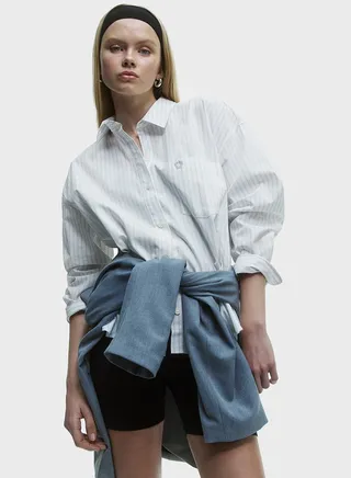 Oversized Button Down Shirt