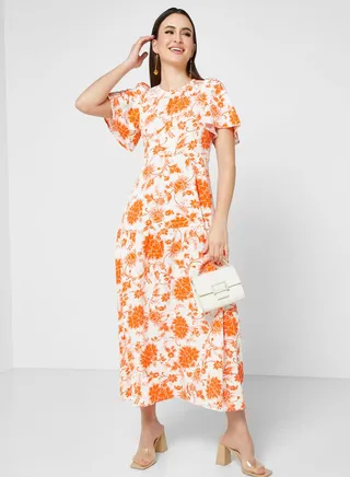 Floral Print Dress