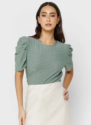 Puff Sleeve Top