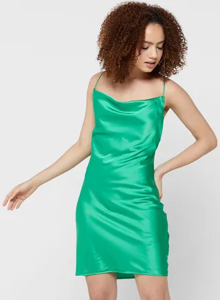 Cowl Neck Dress
