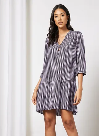 Ruffle Mini Dress