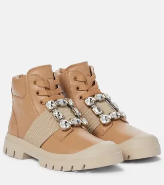 Viv Desert leather ankle boots