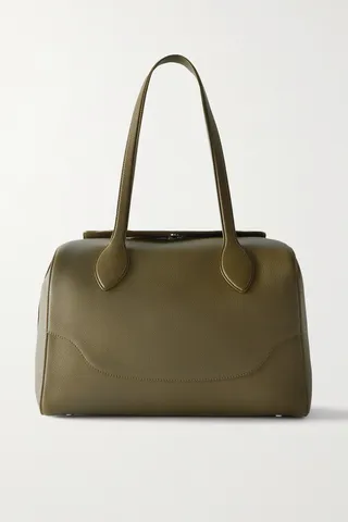 Loro Piana - Sesia Happy Day Large Leather Tote - Green