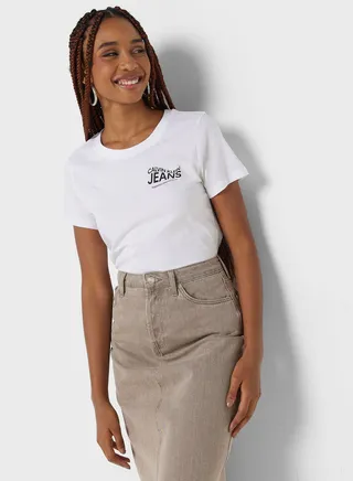 Crew Neck Logo T-Shirt