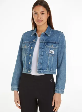 Button Detail Denim Shirt