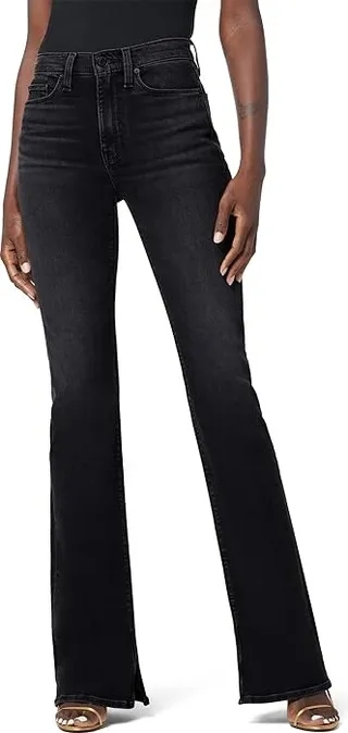 Hudson Jeans Barbara High-Rise Bootcut Inseam Slit in Night Sky (Night Sky) Women's Jeans