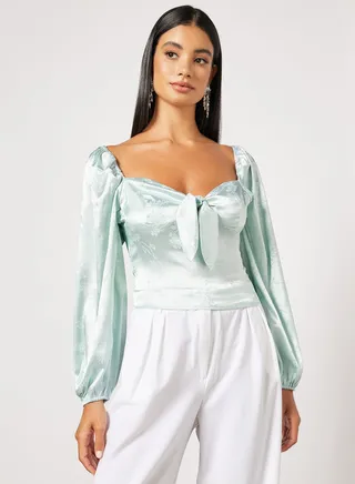 Tie Knot Corset Top