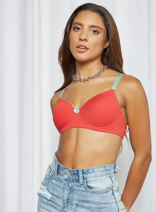 Non Wired Padded T-Shirt Bra