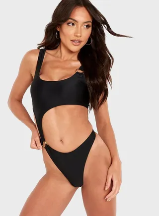 Cut Out Detail Swimsuit