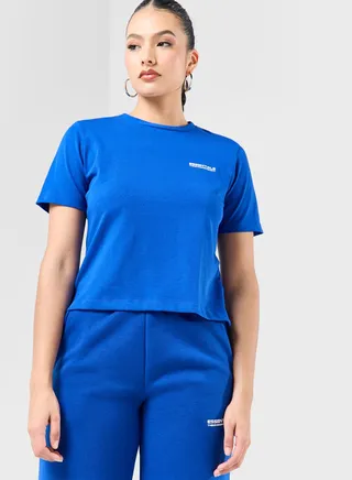 Regular Logo Space Printed T-Shirt