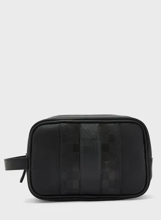 Waydee House Check Washbag
